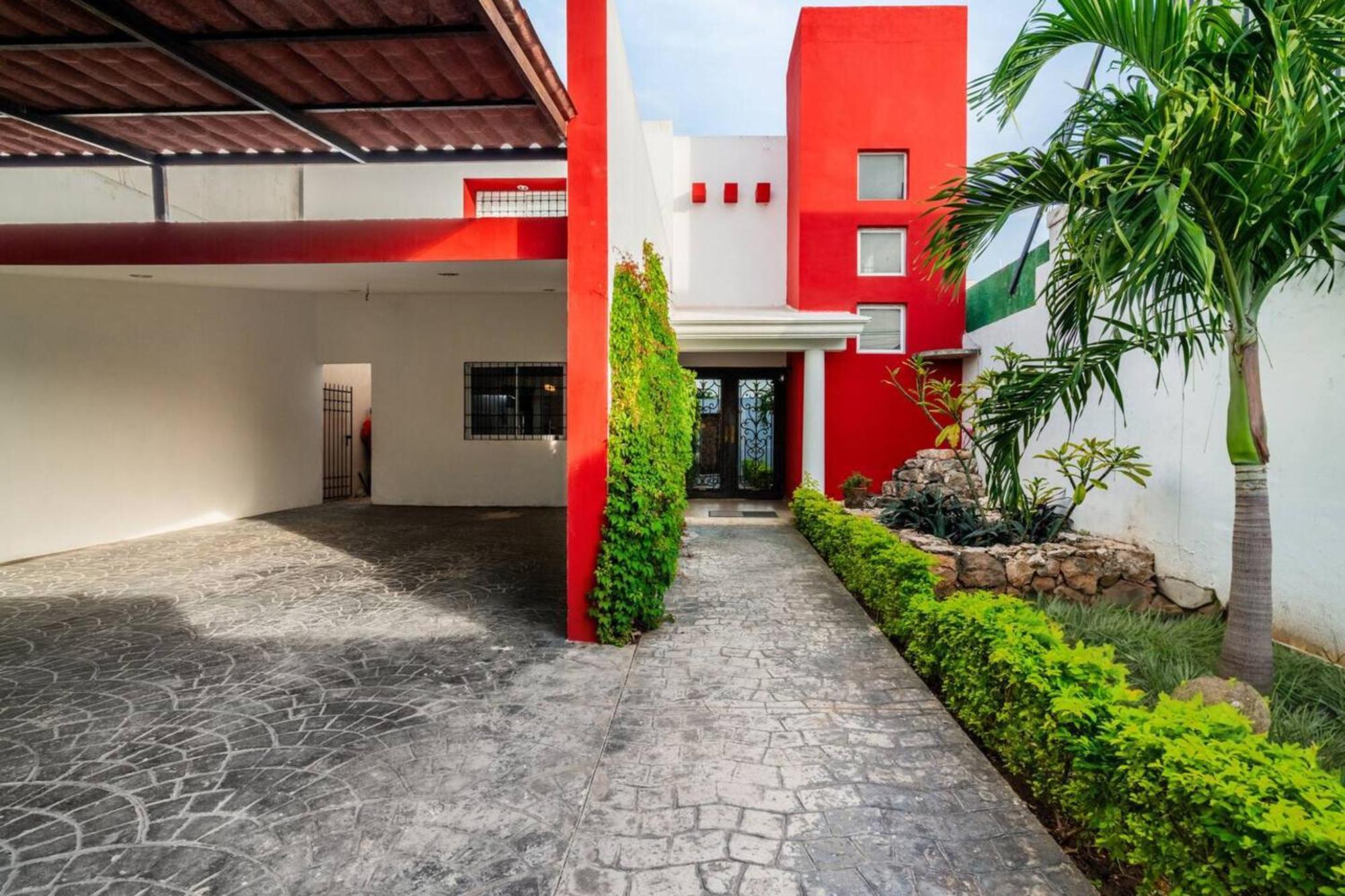 Villa Moderna Con Alberca, Gimnasio Y Cochera ميريدا المظهر الخارجي الصورة